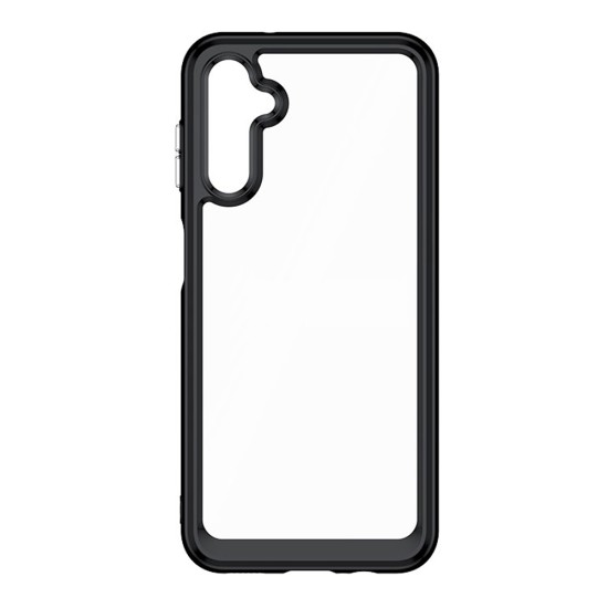 Capa de Silicone Transparente para Samsung Galaxy A15 Preto